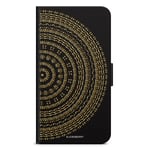 Bjornberry Fodral iPhone 13 Pro Max - Mandala Guld/Svart