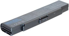 Kompatibelt med Sony Vaio VGN-FS52B, 11.1V, 4400 mAh