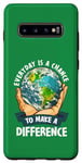 Galaxy S10+ Everyday is a Chance to Make a Difference | Nature Earth Day Case