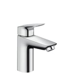 Mitigeur lavabo Hansgrohe Logis 100 Eco C3 - Fixe - Gris - Monotrou - Economie d'eau