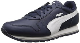Puma St Runner Full L, Sneakers Basses homme, Bleu (Peacoat/White), 45 EU