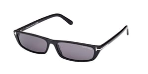 Tom Ford Sunglasses Men Woman Ft1058/S 1058S 59 01A Black/Grey Smoke