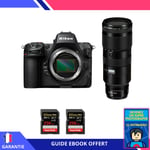 Nikon Z8 + Z 70-200mm f/2.8 VR S + 2 SanDisk 256GB Extreme PRO UHS-II SDXC 300 MB/s + Ebook 'Devenez Un Super Photographe' - Hybride Nikon