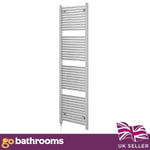 Electric Chrome Bathroom Radiator Towel Newark Heated Ladder Rail | 1800 x 500mm