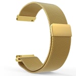 Milanese Mesh Smartwatch klockarmband för Polar Ignite, etc - Guld