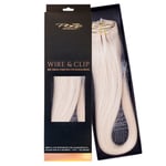 Poze Hairextensions Poze Standard Äkta Löshår Flip & Go 50cm Platinum