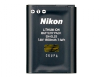 Nikon EN-EL23, Litium-Ion (Li-Ion), 1850 mAh, kamera, Nikon COOLPIX P600, 3,8 V, 7,1 wh