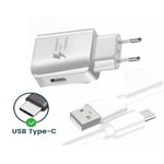 Pack Chargeur + Câble pour Asus Telephone ROG 3 Fast Charger Ultra-puissant et rapide NOUVELLE GENERATION 3A avec CABLE USB-Type C