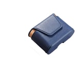 SHEAWA Magnetic Leather Case Protective Earphone Storage Box for Sony WF-1000XM3 Headset Case (Blue)