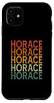 iPhone 11 Retro Custom First Name Horace Case