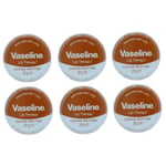 (SIX PACKS) Vaseline Lip Therapy Cocoa Butter 20g