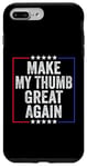 Coque pour iPhone 7 Plus/8 Plus Make My Thumb Great Again - Récupération chirurgicale de la douleur au pouce cassé