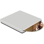 AUCUNE Graveur Lecteur DVD Externe Blu Ray, KuWFi USB3.0 Type-C Portable Slim Automatique à Chargement par Fente CD/DVD-RAM/BD-ROM Graveur/