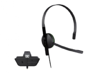 Microsoft Xbox One Chat Headset - Headset - på örat - kabelansluten - USB - för Xbox One, Xbox One S, Xbox One X