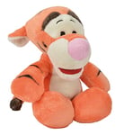 Simba 6315874996 – Disney Winnie l'ourson Flopsie Refresh Tigger, Peluche 25 cm, Convient dès Les Premiers Mois de la Vie