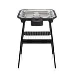 Tristar Barbecue électrique BQ-2883, sur Pied 70 cm, 2000 W, 38 x 22 cm, Noir