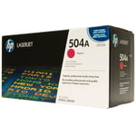 NEW Genuine HP 504A Magenta Laser Toner Cartridge CE253A LaserJet CP3525 CM3530