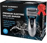 Electric Hard Skin Remover for Men by Own Harmony: Callus Remover- Rechargeable