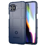 NOKOER Case for Motorola Moto G 5G Plus, TPU Cover [Heavy Duty] Superior Anti-fall Protection Phone Case [Shockproof] [Non-Slip] [Anti-Fingerprint] Non-slip Case - Blue
