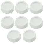 SPARES2GO Anti Vibration Low Noise Rubber Feet Pads for SWAN Tumble Dryer/Washing Machine (Pack of 8)
