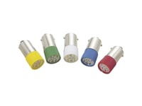 Barthelme Led-Signallampa Ba9s Grön 220 V/Dc, 220 V/Ac 0,6 Lm 70113064