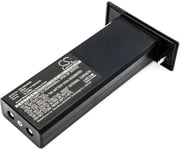 Batteri FW24 för Teletec, 9.6V, 2000 mAh