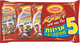 Osem Dubonim Pack Potato Snack Kosher Food Israeli Product 5x20gr