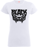 Black Panther Emblem Women's T-Shirt - White - S - White