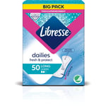 Libresse Dailies Fresh & Protect Long 50 st