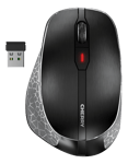MW 8 ERGO wireless mouse, 6 buttons, BT & RF, black/grey