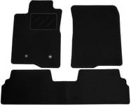Bilmattor till Toyota Corolla Verso 20042009 3 delar