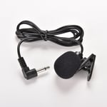 3.5mm Mini Studio Speech Mic Microphone Clip On Lapel For Pc Des