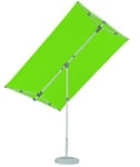 Suncomfort by Glatz Flex-Roof Parasol rectangulaire, armature en acier, toile en polyester, vert kiwi, 210 x 150 cm 5,3 kg