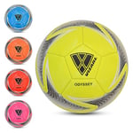 VIZARI Sport USA Odyssey Ballon de Football Jaune Taille 4, 4