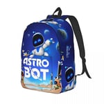 Astrobots Spelryggsäck för Män och Kvinnor - Trendig Ryggsäck för Gymnasiet, Vandring, Laptop, Axelväska, Present 1 M