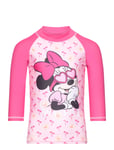 Swimsuit Swimwear Uv Clothing Uv Tops Pink Minnie Mouse