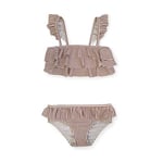 Bikini, Mini A Ture, Giulia, Acorn Brown Stripes-110/116