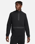 Nike Sportswear Tech Fleece Sweatshirt med halv glidelås til herre
