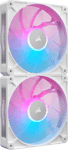 Corsair iCUE LINK RX140 Max RGB Vit 2-pack