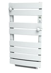 Carrera Radiateur Sèche-Serviette New Pluton 750 W et soufflerie 1000 W, Blanc