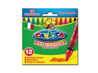 Carioca Wax, 12 styck, Multi, Rund, Vax, 8 mm, Låda