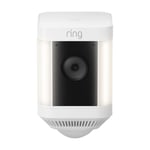 Ring spotlight Cam Plus battery valvontakamera, valkoinen