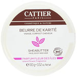 Cattier Beurre de Karité Parfum Fleur des Iles 100 g