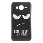 Taltech "don't Touch My Phone", Tpu Skal Till Galaxy J5