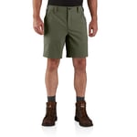 Carhartt Ripstop lättviktade arbetsshorts, Herr, Basil, W40 -