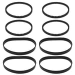 4 Sets Vacuum Cleaner Belt for Bissell ProHeat 2X 0150621 & 2150628 Rubber Belt