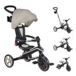 Tricycle pliable explorer 4 en 1 taupe Globber