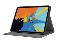 Targus VersaVu Classic - Vikbart fodral för surfplatta - svart, träkol - 11 - för Apple 10.9-inch iPad Air (4th generation) 11-inch iPad Pro (1st generation, 2nd generation)
