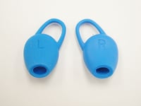 Genuine Plantronics BackBeat FIT Earplugs Kit Ear Gel in BLUE Color 202121-01