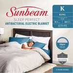 Sunbeam BLA5371 KING Sleep Perfect Antibacterial Electric Blanket